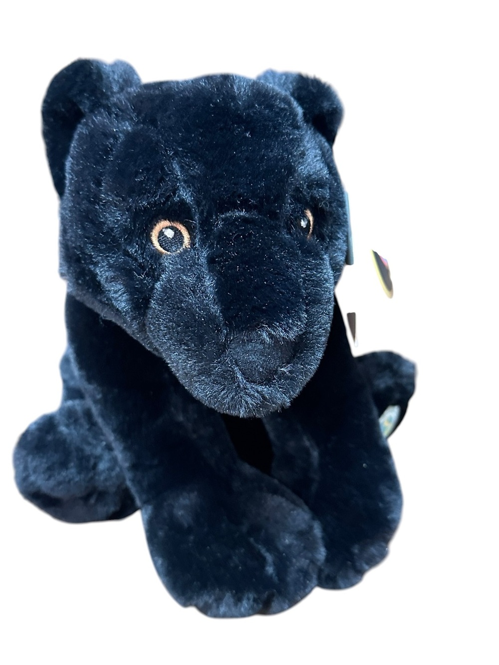 FAO Schwarz‎ Planet Love Black Panther Stuffed Animal NWT Recycled Polyester